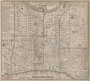 Filadelfia, 1848 r. autorstwa American School