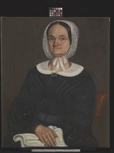 Portret Sally Montgomery (olej na płótnie) autorstwa American School