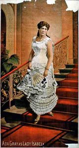 Portret Ady Grey jako Lady Isabel (kolor lito) autorstwa American School