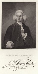Portret Jonathana Trumbella autorstwa American School