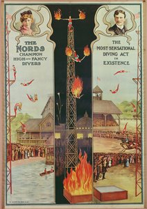 Plakat reklamujący The Nords - Champion High and Fancy Divers