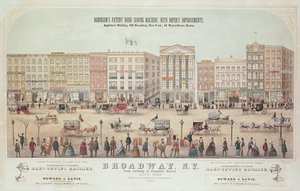 Plakat przedstawiający Broadway, od Anthony
