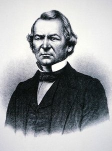 Prezydent Andrew Johnson (1808-1875) (grawerowanie) autorstwa American School