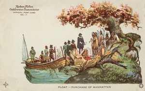 Zakup Manhattanu (druk kolorowy) autorstwa American School