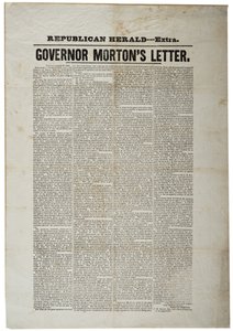 Republikański Herald- Extra, 27 sierpnia 1842 r. autorstwa American School