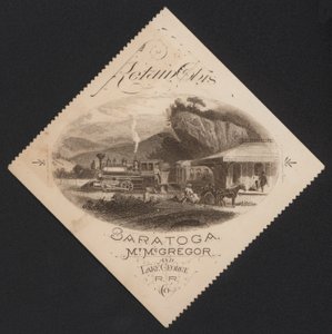 Saratoga, Góra McGregor, Jezioro George autorstwa American School