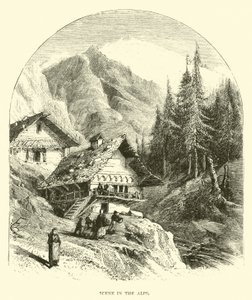 Scena w Alpach autorstwa American School