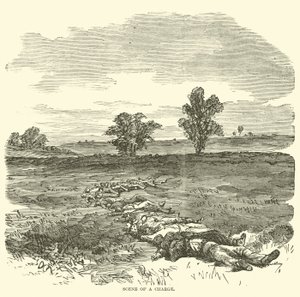 Scena oskarżenia, wrzesień 1862 autorstwa American School
