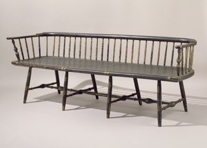 Sofa, 1807-14 (malowany klon) autorstwa American School