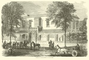 Siedziba Shermana w Savannah, grudzień 1864 r. autorstwa American School
