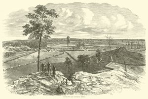 Armia Shermana wkraczająca do Resaki, maj 1864 r. autorstwa American School