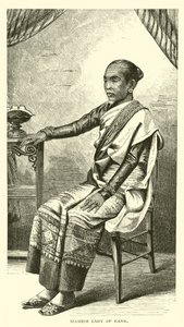 Syjamska dama rangi autorstwa American School