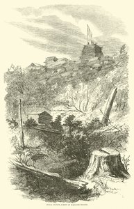 Stacja sygnalizacyjna, szczyt Maryland Heights, wrzesień 1862 autorstwa American School