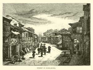Ulica w Hong-Kongu autorstwa American School