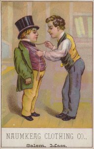 Krawiec mierzący dżentelmen autorstwa American School
