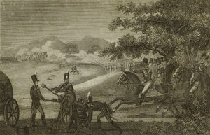 Bitwa pod Guilford, 1780-90 autorstwa American School