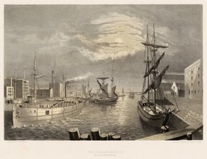 Port w Chicago autorstwa American School