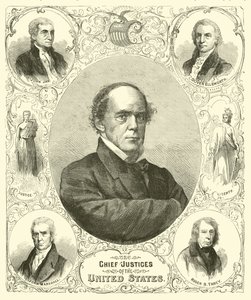 Sędziowie Naczelni Stanów Zjednoczonych, sierpień 1864 r autorstwa American School