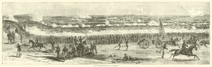 Pogrom Konfederatów w Winchester, wrzesień 1864 autorstwa American School