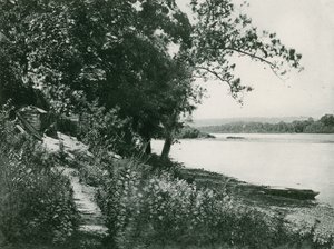 Rzeka Delaware w Trenton (fotograwiura) autorstwa American School