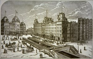 The Grand Union Hotel, Nowy Jork (lito) autorstwa American School