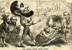 Walka o nagrodę Wielkiej Unii, 1861 autorstwa American School