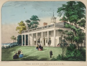 Dom Waszyngtona, Mount Vernon, Wirginia autorstwa American School