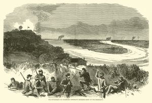 Inwestycja Vicksburga, Shermany skrajnie prawe nad Missisipi, maj 1863 r. autorstwa American School