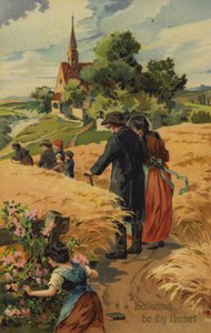 Modlitwa Pańska, święć się imię Twoje (chromolitho) autorstwa American School