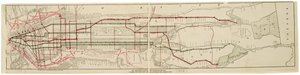 Mapa transportowa Związku Kupców autorstwa American School