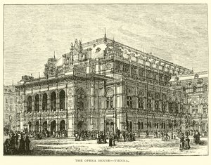 Opera, Wiedeń autorstwa American School