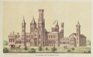 Smithsonian Institute w Waszyngtonie, wyd. E. Sachse autorstwa American School