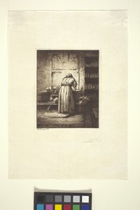 Praczka (atrament, długopis, ołówek) autorstwa American School