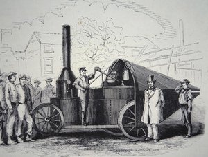 Pistolet parowy Winans, zdobyty przez Konfederatów podczas wojny secesyjnej, maj 1861 (lito) autorstwa American School