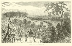 Zaliczka na Port Gibson, kwiecień 1863 r. autorstwa American School