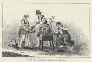 Niewierny neapolitański handlarz kasztanów autorstwa American School