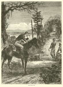 Linia kurierska, kwiecień 1863 autorstwa American School