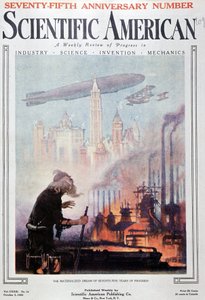 Marzenie zrealizowane 75 lat postępu - w „Scientific American” z 10.02.1920 r. autorstwa American School