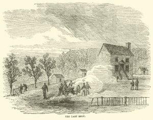 Ostatni strzał, kwiecień 1865 autorstwa American School