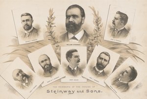 Członkowie Domu Steinwaya i Synów autorstwa American School