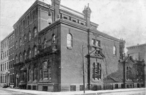 Thomas Alexander Scott Residence, S. Rittenhouse Square, róg 18th St. autorstwa American School