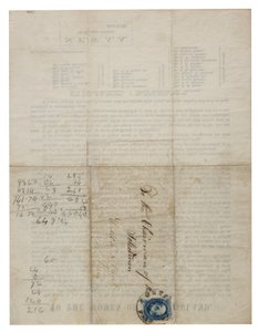 Do kobiet Nowej Anglii (list okólny), ok. 1862-1865 autorstwa American School