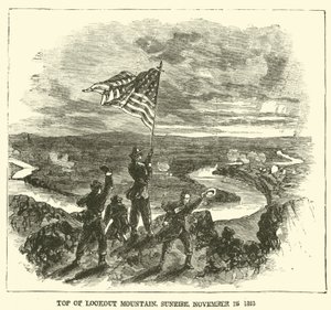 Szczyt góry widokowej, wschód słońca, 25 listopada 1863, listopad 1863 autorstwa American School
