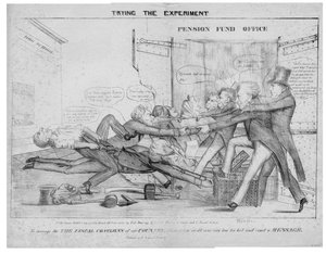 Próba eksperymentu, 1833 autorstwa American School