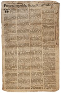 Konstytucja USA, ok. 10 września 1787 (patrz także GLC 696084) autorstwa American School