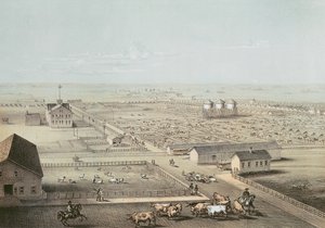 Union Stockyards, Chicago autorstwa American School