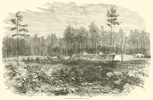 Unia działa na Weldon Road, sierpień 1864 autorstwa American School