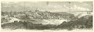 Vicksburg ze wzgórz na tyłach, maj 1863 autorstwa American School