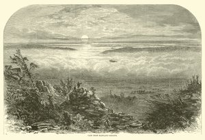 Widok z Maryland Heights, wrzesień 1862 autorstwa American School