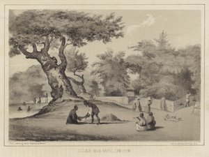 Wioska w pobliżu Napha, Lew Chew (Wyspy Ryukyu) autorstwa American School